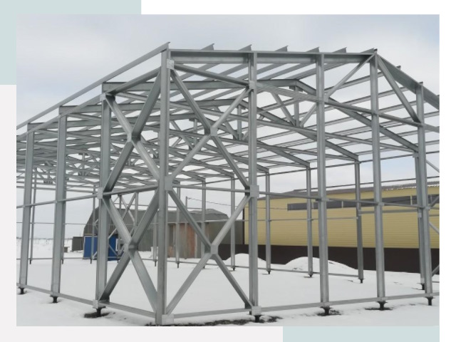 Каркасные ангары в Ельце