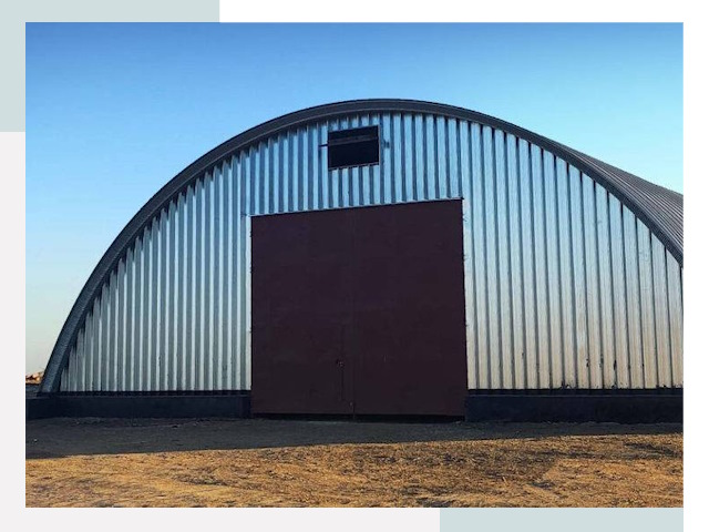 Арочные ангары в Ельце