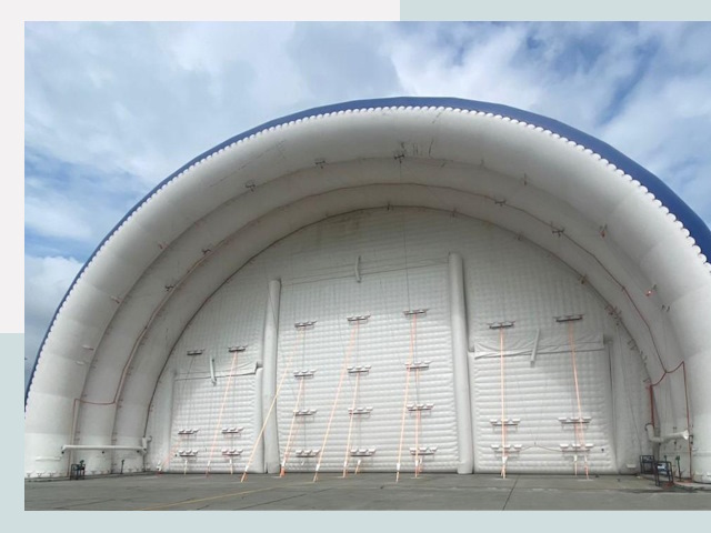 Пневмокаркасные ангары от СтальСтрой-Елц по цене от 616 руб.