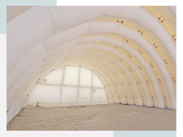 Пневмокаркасные ангары в Ельце