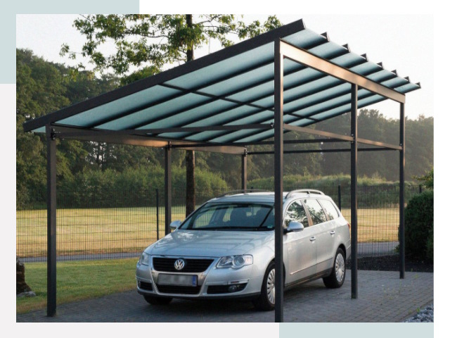 Навесы для автомобилей в Ельце